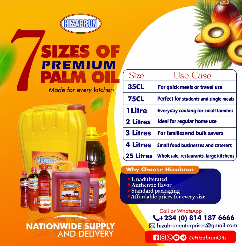 Hizabrun Premium Palm Oil